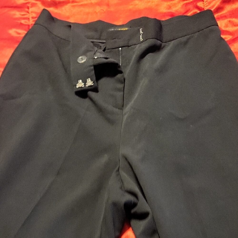 Classic Black Pantsuit with Tailored Fit